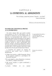 La entrevista al adolescente - Sociedad Española de Contracepción