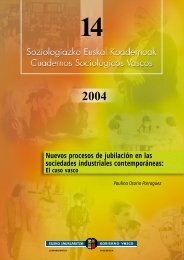 Nuevos procesos de jubilación en las sociedades ... - Euskadi.net