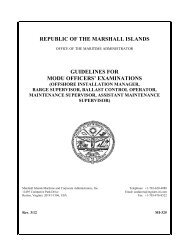 marshall registry islands corporate ship