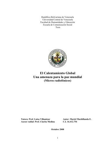 TESIS PARTE II.pdf - Saber UCV - Universidad Central de Venezuela