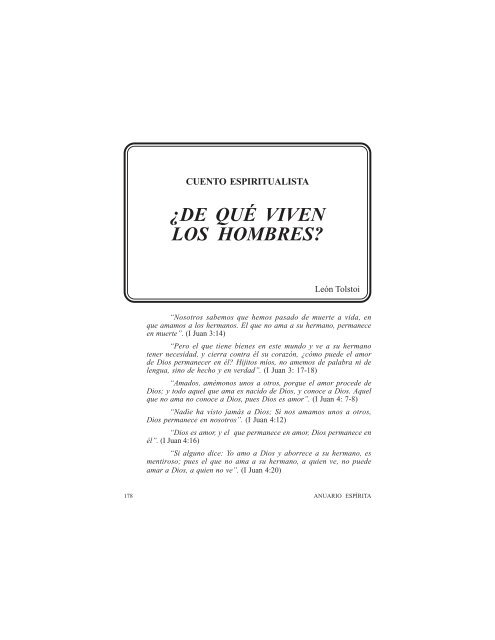 Anuario Espírita 2003 - Federación Espírita Española