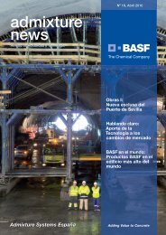 Admixture News Nº 19 Abril - BASF Construction Chemicals España ...