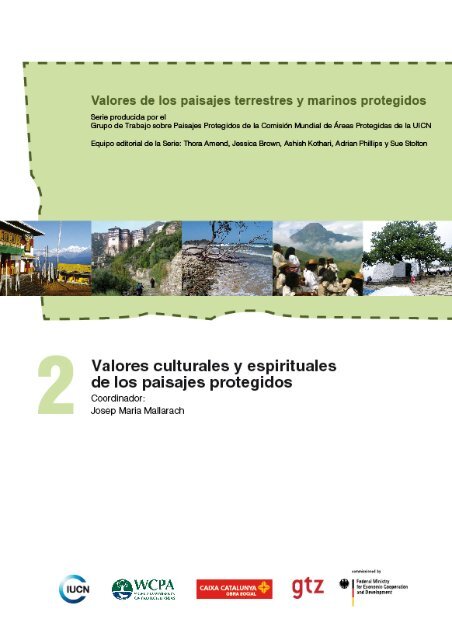 Valores culturales y espirituales de los paisajes protegidos - GIZ