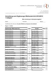 RSLin Streicher Stephanie - Heinrich-Campendonk-Realschule ...