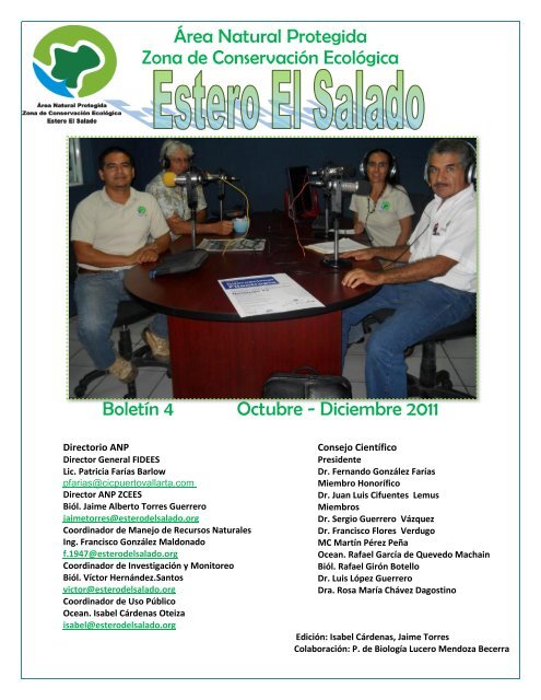 BOLETIN No 4 2011 - Estero el Salado