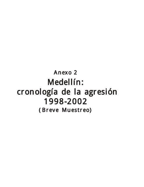 Medellín - Banco de Datos de Derechos Humanos y Violencia ...