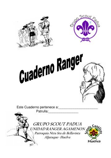 cuaderno - Scouts Católicos de Huelva, MSC