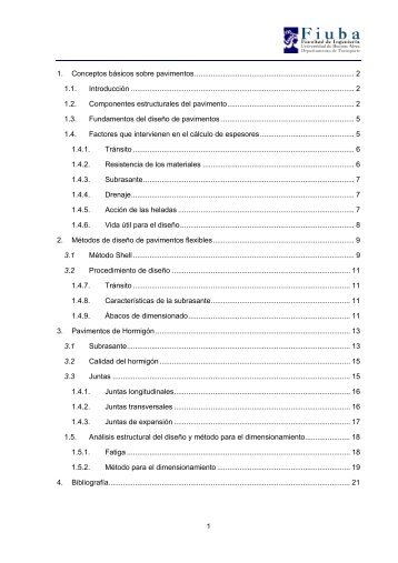 Apunte Pavimentos.pdf - Facultad de Ingeniería - UBA - Universidad ...