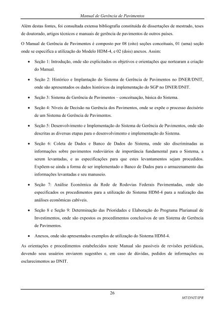 MANUAL DE GERÊNCIA DE PAVIMENTOS 2011 - IPR - Dnit