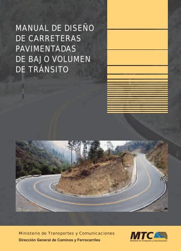 Manual de Diseño de Carreteras Pavimentadas de Bajo Volumen