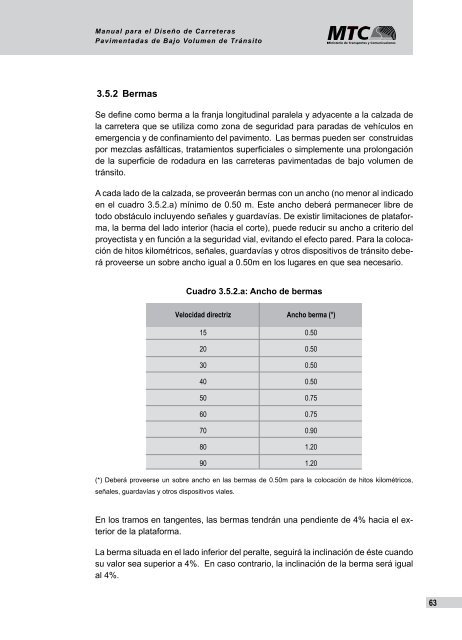 Manual de Diseño de Carreteras Pavimentadas de Bajo Volumen