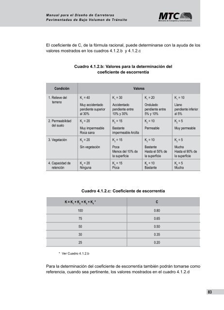 Manual de Diseño de Carreteras Pavimentadas de Bajo Volumen