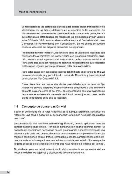 Volumen I - Ministerio de Transportes y Comunicaciones