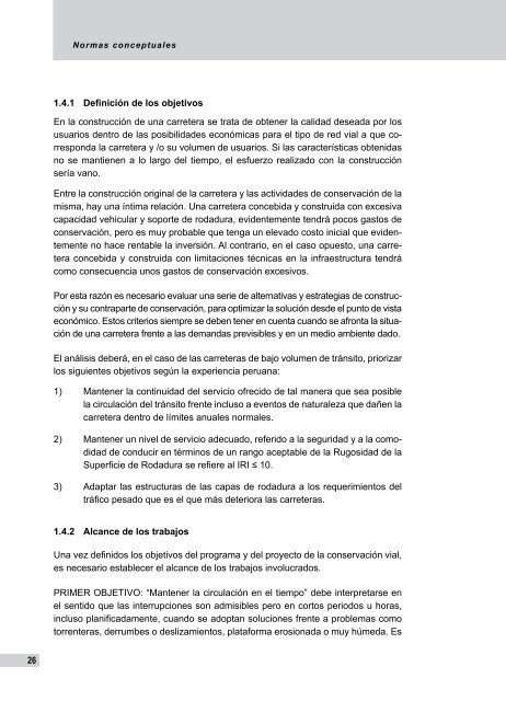 Volumen I - Ministerio de Transportes y Comunicaciones