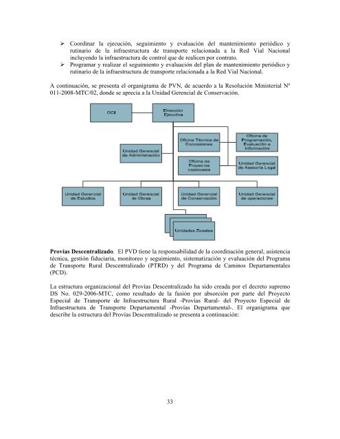 informe preliminar - Ministerio de Transportes y Comunicaciones