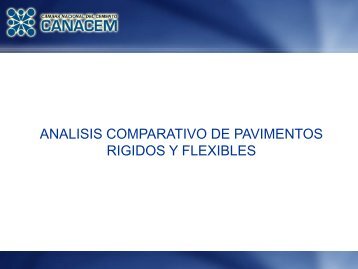 analisis comparativo de pavimentos rigidos y flexibles