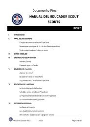 Manual Educador Scout - Exploradores de Madrid