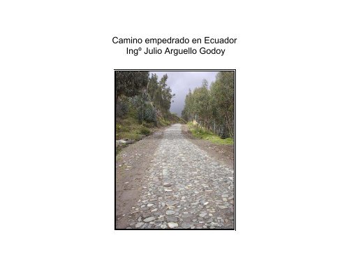 manual para el diseño de caminos no pavimentados de bajo ...