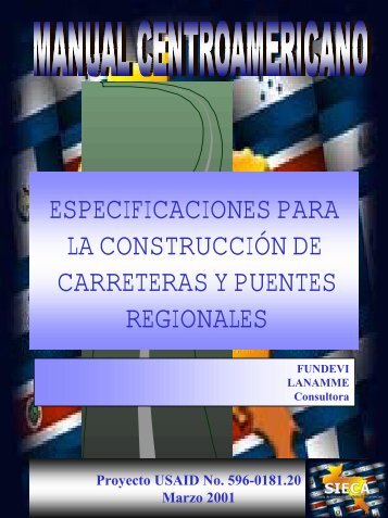 especificaciones para la construcción de carreteras y puentes - Inti