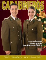 Edición 656 Diciembre 2009 - Revista Carabineros