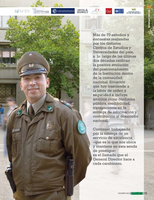 Edición 656 Diciembre 2009 - Revista Carabineros