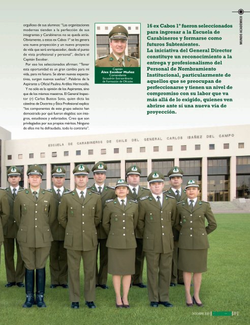 Edición 656 Diciembre 2009 - Revista Carabineros