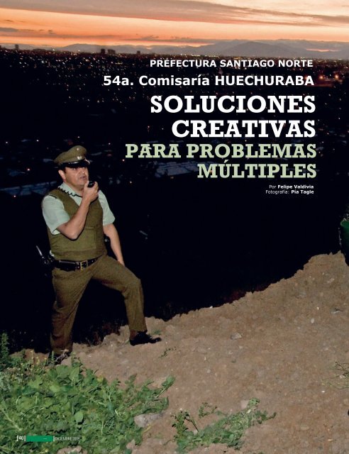 Edición 656 Diciembre 2009 - Revista Carabineros