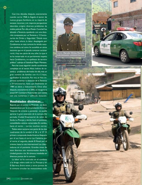 Edición 656 Diciembre 2009 - Revista Carabineros