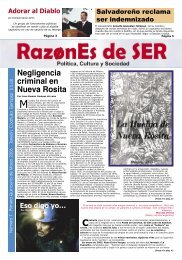 Negligencia criminal en Nueva Rosita - RazonEs de SER
