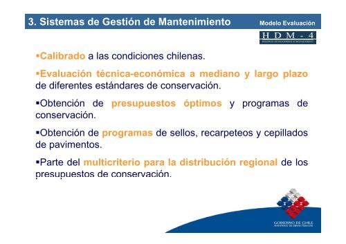 Sistemas de Mantenimiento Vial en Chile - Provias Nacional