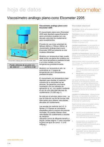 Viscosimetro Elcometer 2205 - Abastecedora Grafica