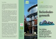 Beckenboden- gymnastik - Reha-Zentrum Lübben