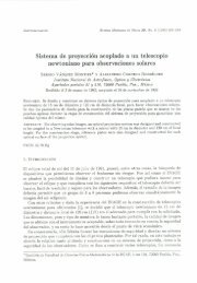 Sistema de proyección acoplado a un telescopio newtoniano para ...