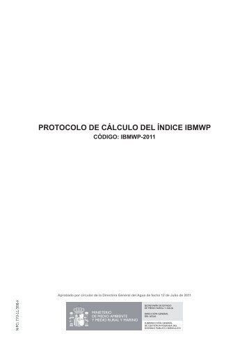 protocolo de cálculo del índice ibmwp - Ministerio de Agricultura ...