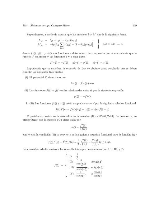 Diez lecciones sobre Sistemas Hamiltonianos, Integrabilidad y ...