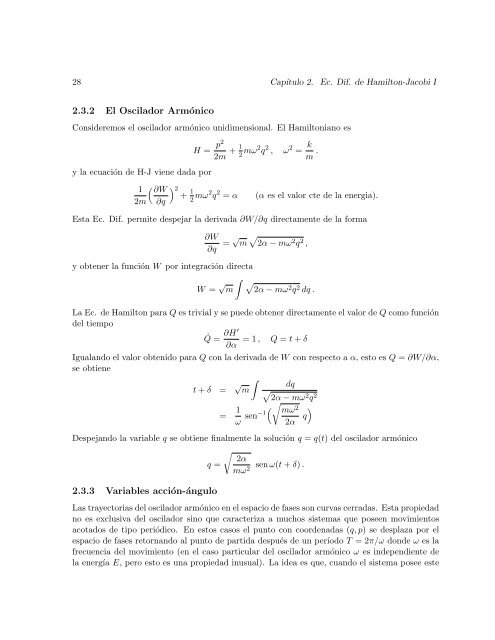 Diez lecciones sobre Sistemas Hamiltonianos, Integrabilidad y ...