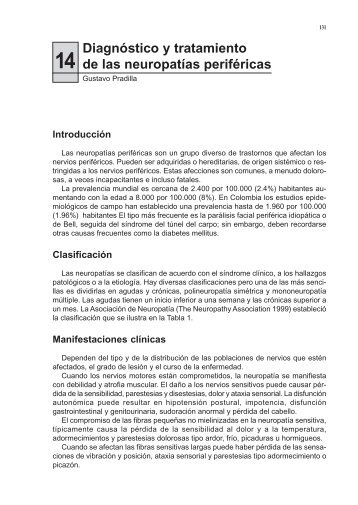 Diagnóstico y tratamiento de las neuropatías periféricas