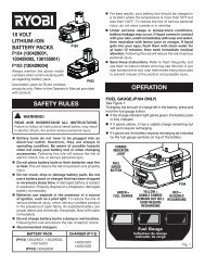 P104 - Ryobi