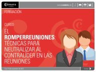 EL ROMPERREUNIONES: TÉCNICAS PARA NEUTRALIZAR AL ...