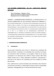 1.8 Las acciones humanitarias en los conflictos ... - Cruz Roja