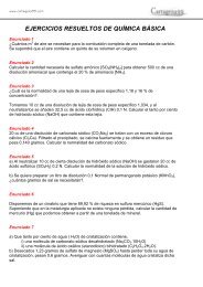 EJERCICIOS RESUELTOS DE QUÍMICA BÁSICA