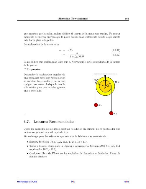 FIA2 - SISTEMAS NEWTONIANOS Semestre 2007-2 Profesores ...