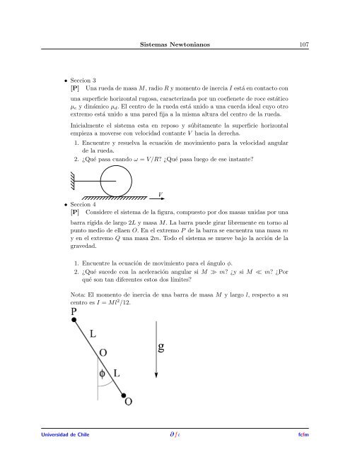 FIA2 - SISTEMAS NEWTONIANOS Semestre 2007-2 Profesores ...