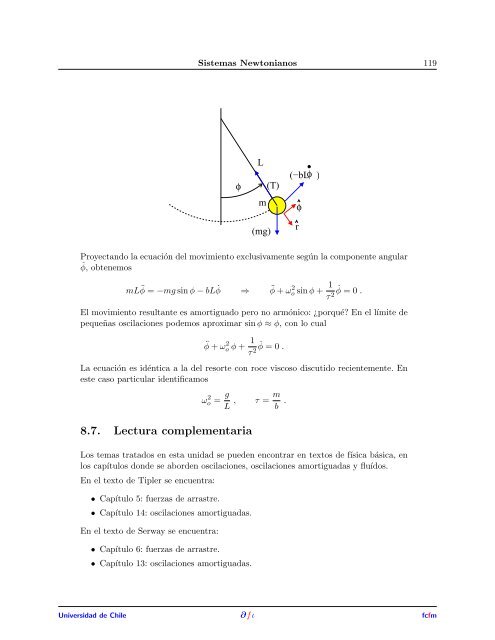 FIA2 - SISTEMAS NEWTONIANOS Semestre 2007-2 Profesores ...