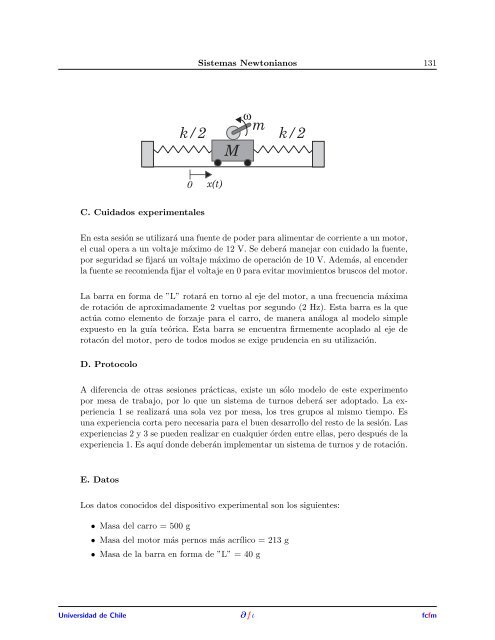 FIA2 - SISTEMAS NEWTONIANOS Semestre 2007-2 Profesores ...