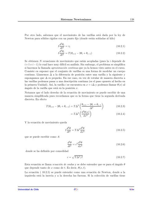 FIA2 - SISTEMAS NEWTONIANOS Semestre 2007-2 Profesores ...