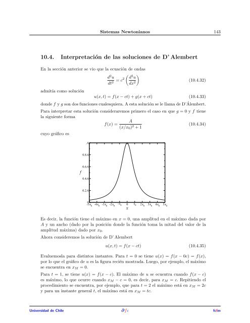 FIA2 - SISTEMAS NEWTONIANOS Semestre 2007-2 Profesores ...