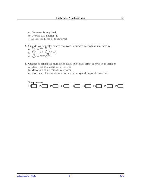 FIA2 - SISTEMAS NEWTONIANOS Semestre 2007-2 Profesores ...