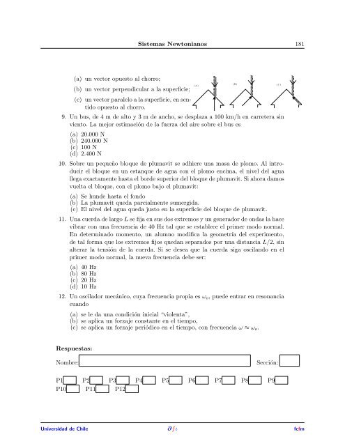 FIA2 - SISTEMAS NEWTONIANOS Semestre 2007-2 Profesores ...