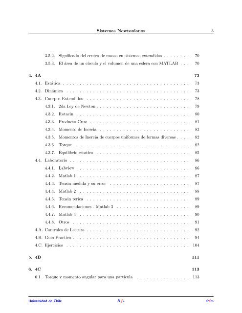 FIA2 - SISTEMAS NEWTONIANOS Semestre 2007-2 Profesores ...